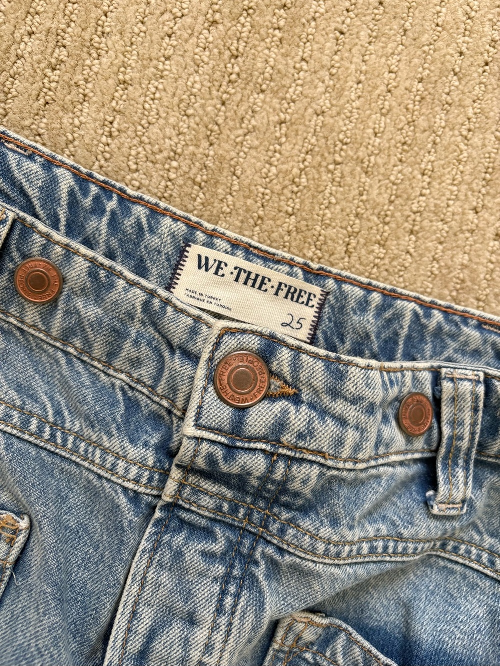 Free People Palmer Cuffed Baggy Jeans - Picture 3 of 4